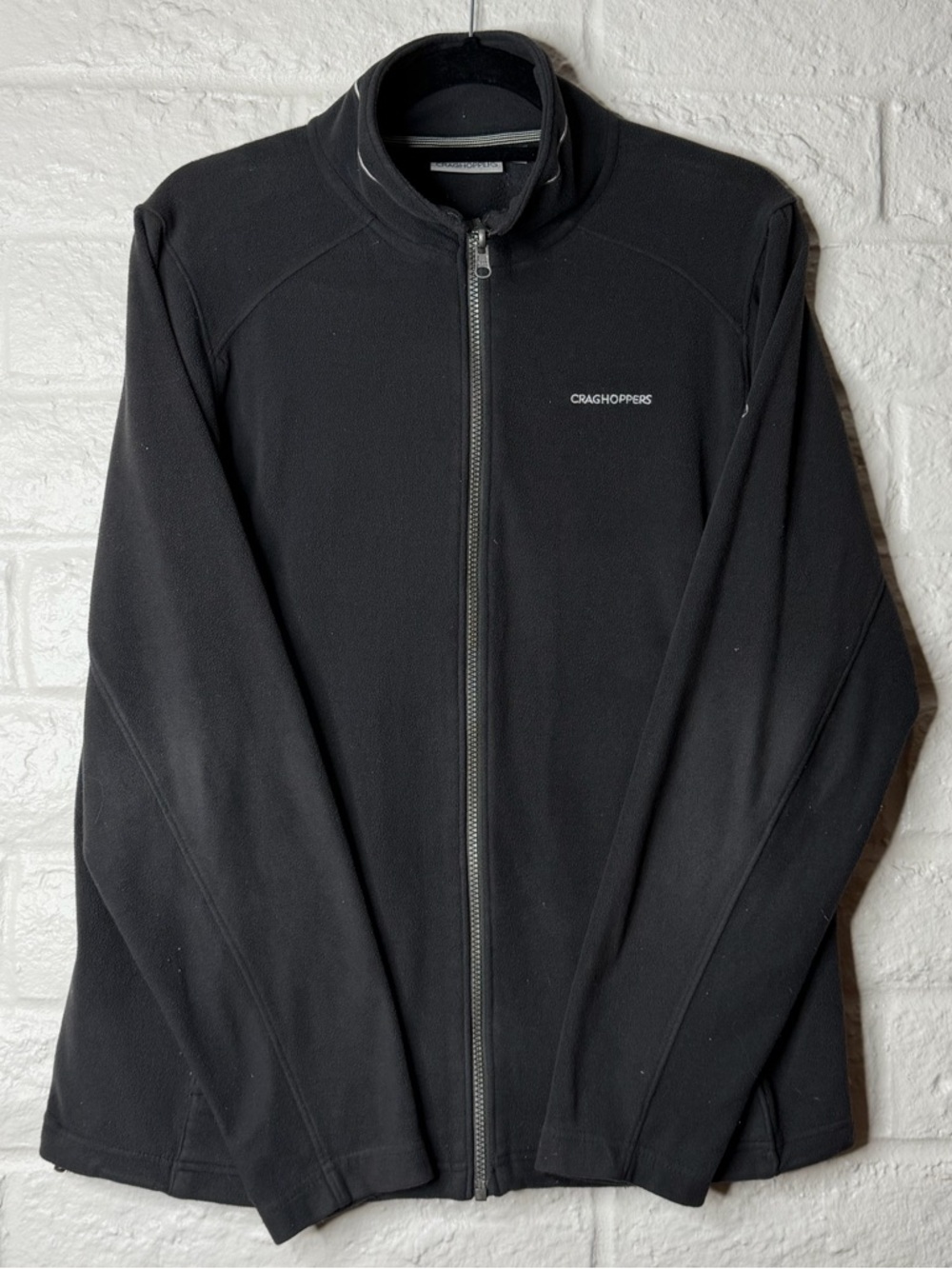 Craghoppers Black Full-Zip Fleece Cozy
